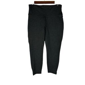 SPANX Gray Ponte Ankle Pant size Large Petite